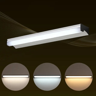 Black Rectangular Modern LED Vanity Light Fixture Zowala Image - 8