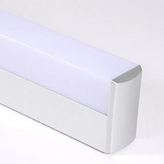ZOWALA - Minimalist White Rectangular Bathroom Vanity Light Image - 12