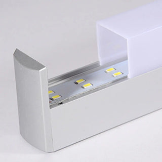 ZOWALA - Minimalist White Rectangular Bathroom Vanity Light Image - 13