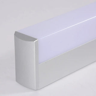 ZOWALA - Minimalist White Rectangular Bathroom Vanity Light Image - 15