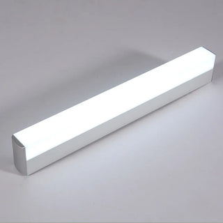 ZOWALA - Minimalist White Rectangular Bathroom Vanity Light Image - 2