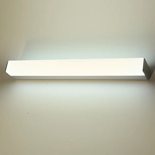 ZOWALA - Minimalist White Rectangular Bathroom Vanity Light Image - 4