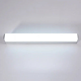 ZOWALA - Minimalist White Rectangular Bathroom Vanity Light Image - 7