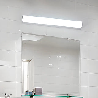 ZOWALA - Minimalist White Rectangular Bathroom Vanity Light Image - 9