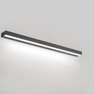 Modern Rectangular Black Bathroom LED Vanity Light Zawala Image - 6