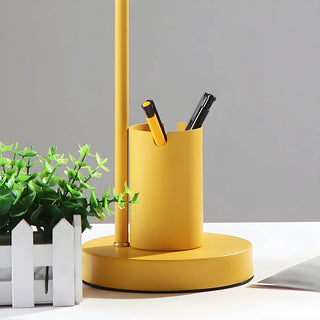 Minimalist Pink Bell Shade Metal Study Table Lamp Zawala Image - 16