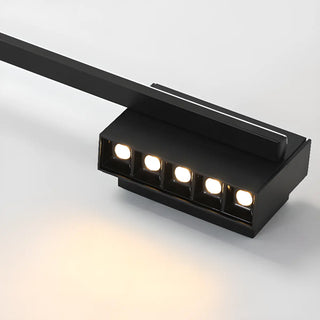 Minimalist Black Linear LED Up Down Vanity Light Zawala Image - 12