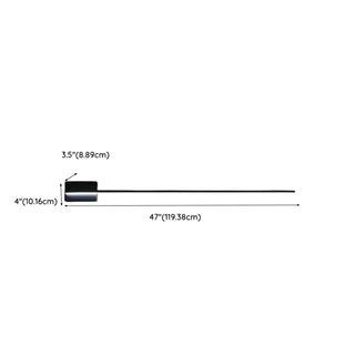 Minimalist Black Linear LED Up Down Vanity Light Zawala Image - 16