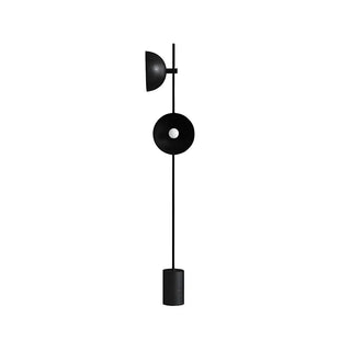 Minimalist Dome Modern LED Black Metal Floor Lamp Zawala Image - 10