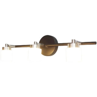 Minimalist Cylinder 3-Light Black Metal Vanity Light Zawala Image - 13