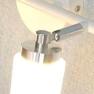 Minimalist Cylinder 3-Light Black Metal Vanity Light Zawala Image - 11