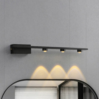 4-Light Black Minimalist Linear Vanity Light Fixture Zowala Image - 5