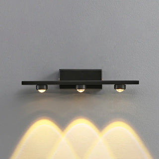 4-Light Black Minimalist Linear Vanity Light Fixture Zowala Image - 8