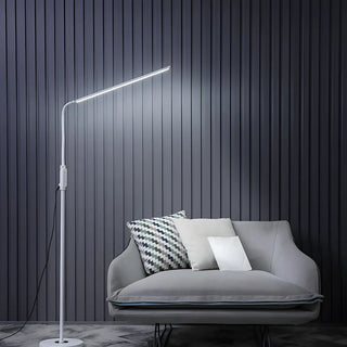Adjustable Minimalist Linear LED Reading Floor Lamp Zawala Image - 12