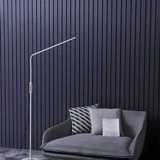Adjustable Minimalist Linear LED Reading Floor Lamp Zawala Image - 14