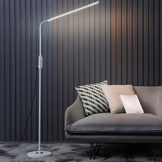 Adjustable Minimalist Linear LED Reading Floor Lamp Zawala Image - 16