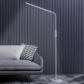 Adjustable Minimalist Linear LED Reading Floor Lamp Zawala Image - 3