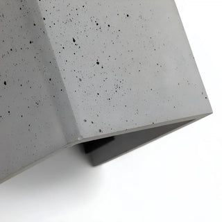 Minimalist Grey Cube Concrete Bi-pin Small Wall Light Zawala Image - 8