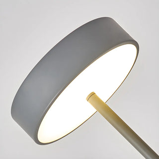 Minimalist LED Cylindrical Base Peak Floor Lamp Zawala Image - 11