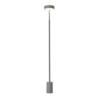 Minimalist LED Cylindrical Base Peak Floor Lamp Zawala Image - 13