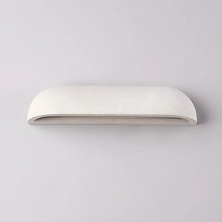 ZOWALA - Minimalist White Dome Metal Outdoor LED Wall Light Image - 11