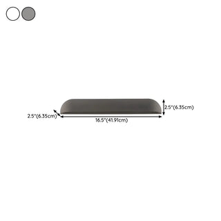 ZOWALA - Minimalist White Dome Metal Outdoor LED Wall Light Image - 16