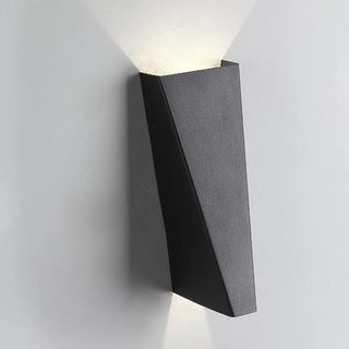 Bedside Black Cone LED Up Down Wall Sconce Light Zawala Image - 6