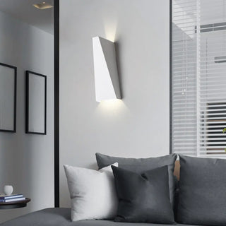 Bedside Black Cone LED Up Down Wall Sconce Light Zawala Image - 3