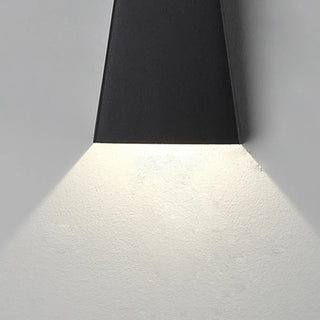 Bedside Black Cone LED Up Down Wall Sconce Light Zawala Image - 10