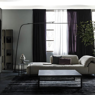 Minimalist Long Linear LED Light Arc Floor Lamp Zawala Image - 3