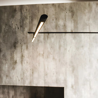 Minimalist Long Linear LED Light Arc Floor Lamp Zawala Image - 8
