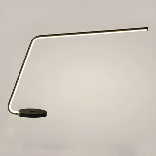 Minimalist Metal Black Adjustable LED Table Lamp Zawala Image - 7