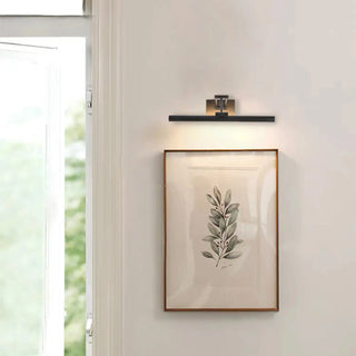 Minimalist Black Linear LED Vanity Mirror Light  Zawala Image - 3