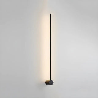 ZOWALA - Minimalist Black Long Linear Metal LED Wall Lights Image - 10