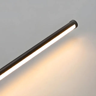 ZOWALA - Minimalist Black Long Linear Metal LED Wall Lights Image - 11