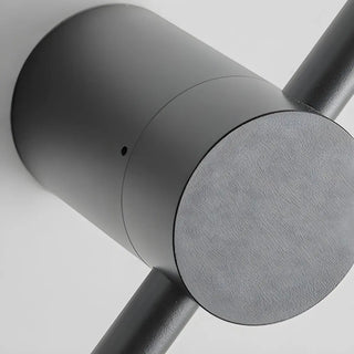 ZOWALA - Minimalist Black Long Linear Metal LED Wall Lights Image - 13