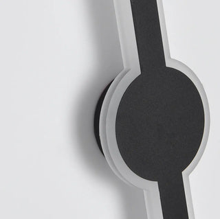 Modern Minimalist Black Linear LED Wall Sconce Zawala Image - 9
