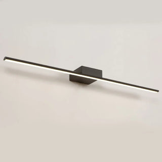 Minimalist White Linear LED Vanity Wall Light Zawala Image - 11