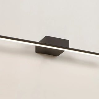 Minimalist White Linear LED Vanity Wall Light Zawala Image - 12