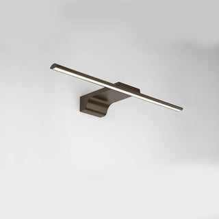 Minimalist White Linear LED Vanity Wall Light Zawala Image - 20