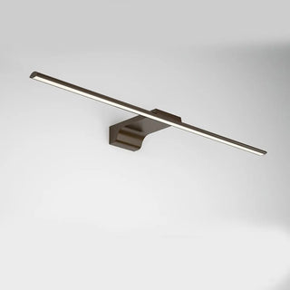 Minimalist White Linear LED Vanity Wall Light Zawala Image - 24