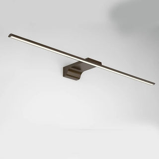 Minimalist White Linear LED Vanity Wall Light Zawala Image - 26