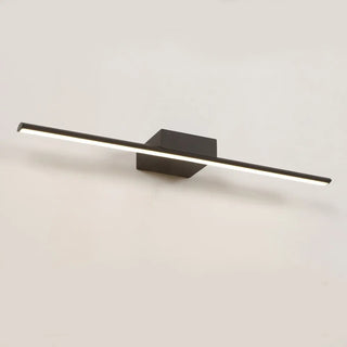 Minimalist White Linear LED Vanity Wall Light Zawala Image - 8