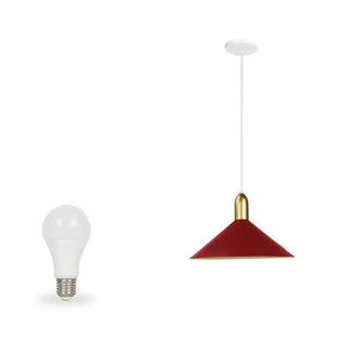 ZOWALA - Minimalist Cone Metal Dining Room Black Pendant Light Image - 10