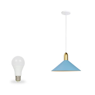ZOWALA - Minimalist Cone Metal Dining Room Black Pendant Light Image - 14