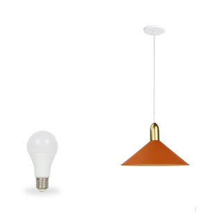 ZOWALA - Minimalist Cone Metal Dining Room Black Pendant Light Image - 16