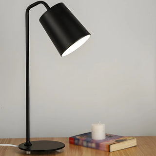 Kids Room Nordic Minimalist Black Metal Table Lamp Zawala Image - 1