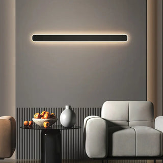 ZOWALA - Minimalist Recessed Gold LED Vanity Wall Light Image - 1