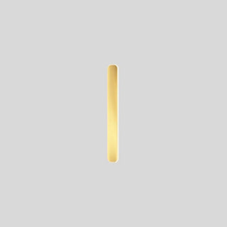 ZOWALA - Minimalist Recessed Gold LED Vanity Wall Light Image - 12