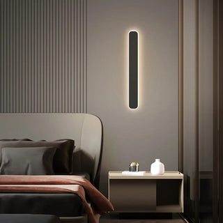 ZOWALA - Minimalist Recessed Gold LED Vanity Wall Light Image - 4